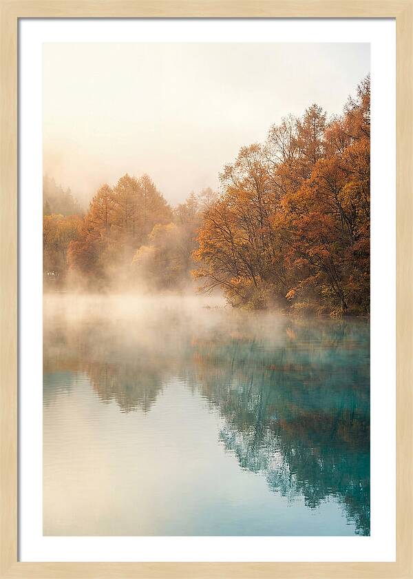 Five Flower Lake In Autumn