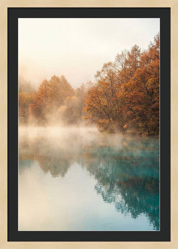 Five Flower Lake In Autumn