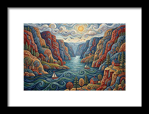 Fjord Landscape Serenity