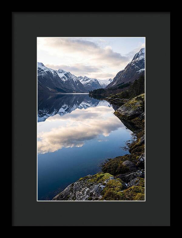 Fjord Reflections In Norway