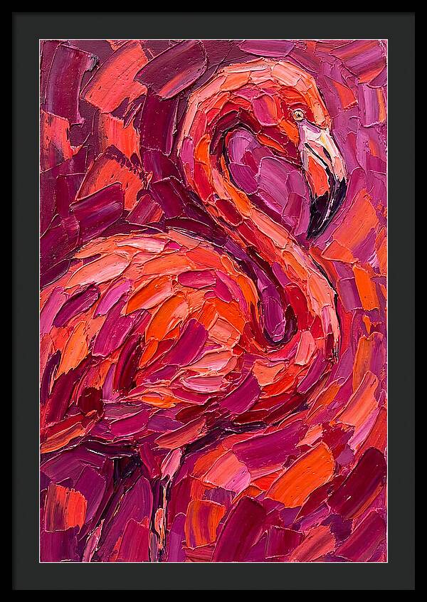 Flamingo In Vibrant Hues