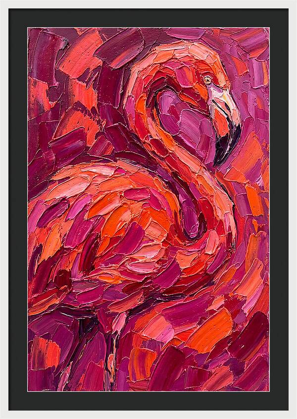 Flamingo In Vibrant Hues