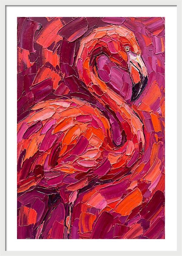 Flamingo In Vibrant Hues
