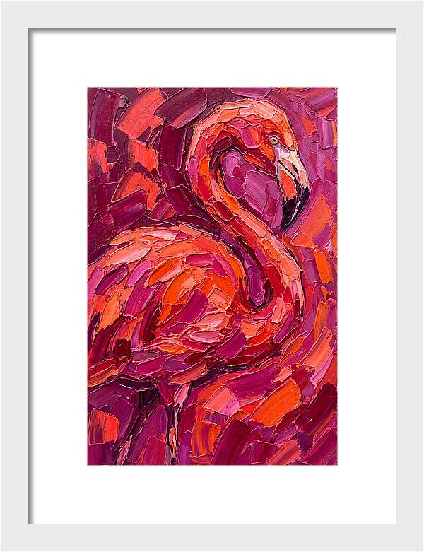 Flamingo In Vibrant Hues