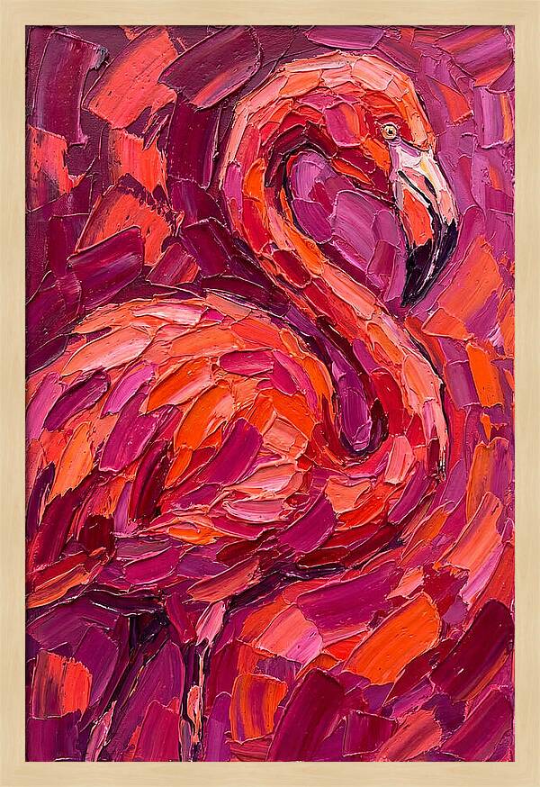 Flamingo In Vibrant Hues