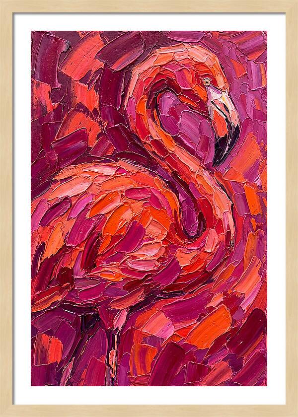 Flamingo In Vibrant Hues