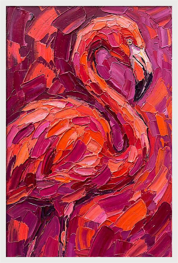 Flamingo In Vibrant Hues