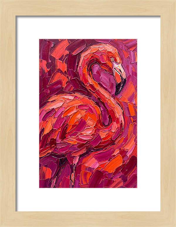 Flamingo In Vibrant Hues