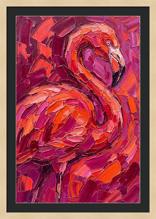 Flamingo In Vibrant Hues