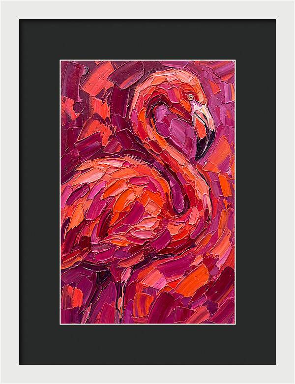 Flamingo In Vibrant Hues