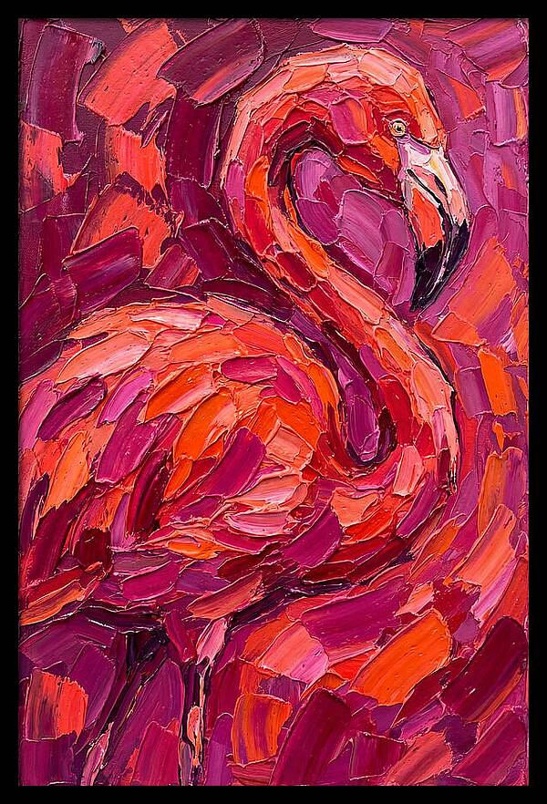 Flamingo In Vibrant Hues