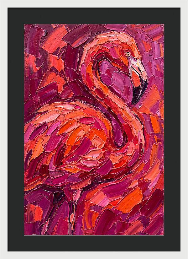 Flamingo In Vibrant Hues