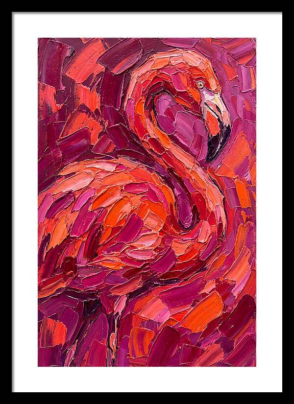 Flamingo In Vibrant Hues
