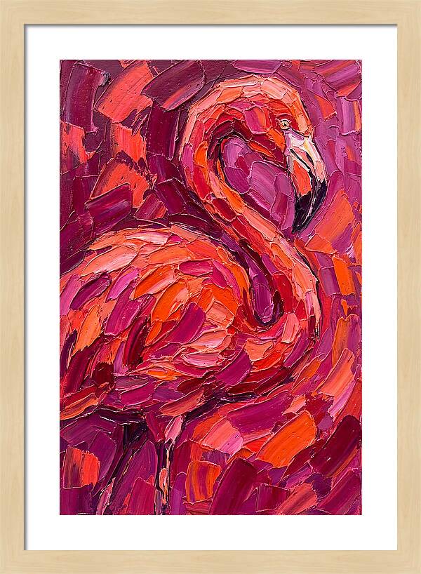 Flamingo In Vibrant Hues