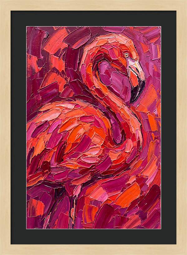Flamingo In Vibrant Hues