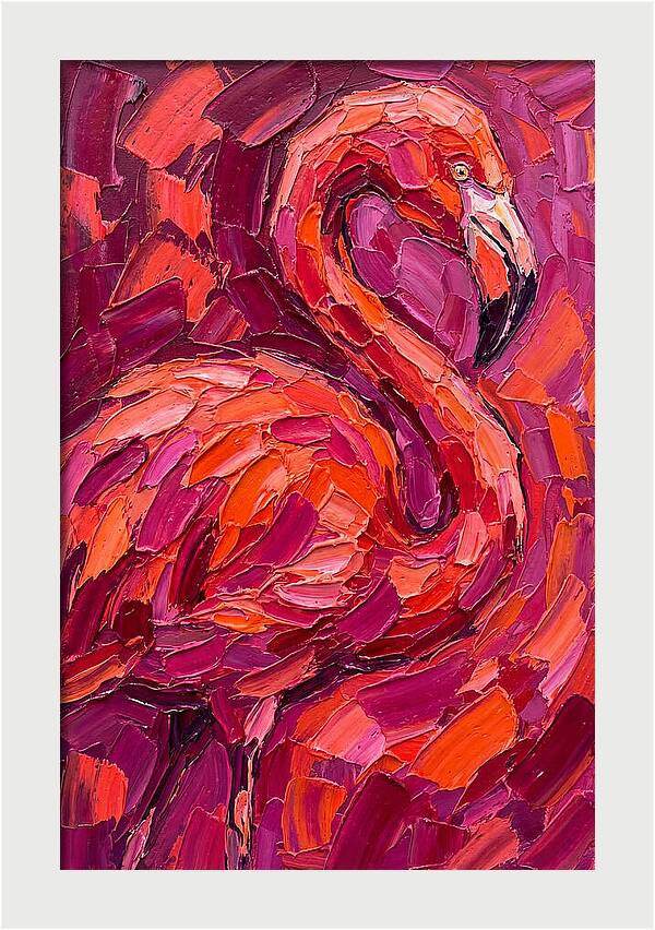 Flamingo In Vibrant Hues