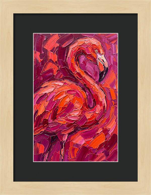 Flamingo In Vibrant Hues