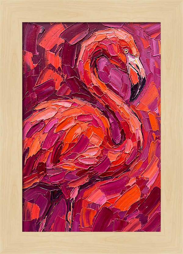 Flamingo In Vibrant Hues