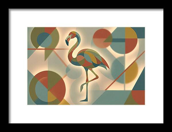 Flamingo Standing Gracefully
