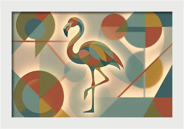 Flamingo Standing Gracefully