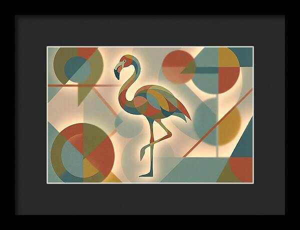 Flamingo Standing Gracefully