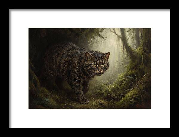 Flat Headed Cat In The Wild