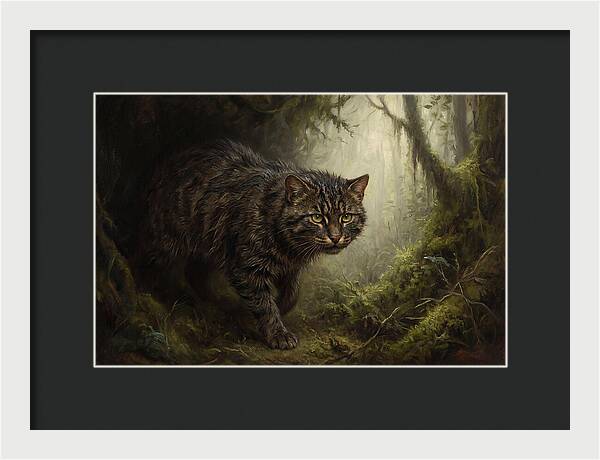 Flat Headed Cat In The Wild