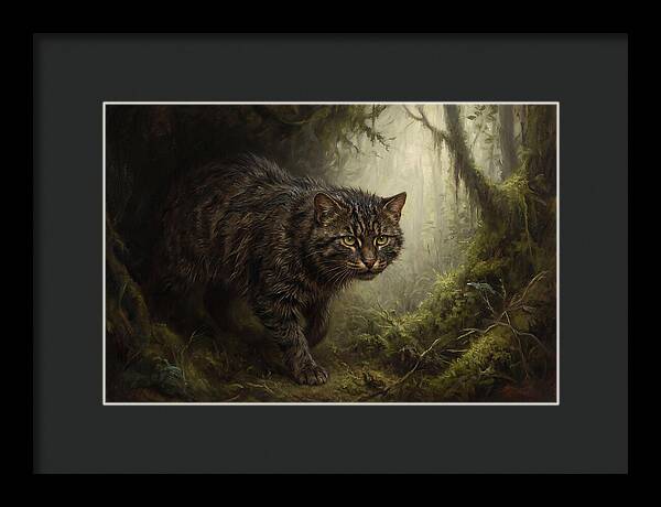 Flat Headed Cat In The Wild