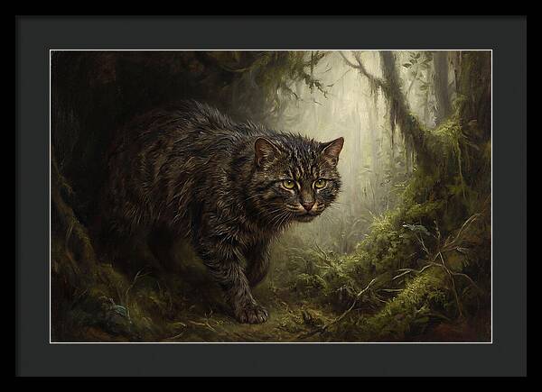 Flat Headed Cat In The Wild