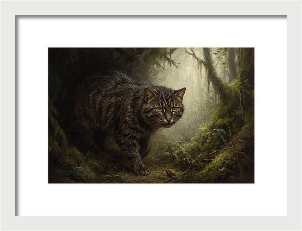 Flat Headed Cat In The Wild