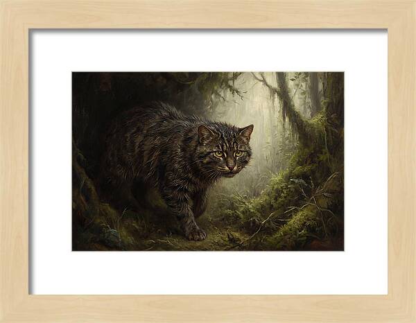 Flat Headed Cat In The Wild
