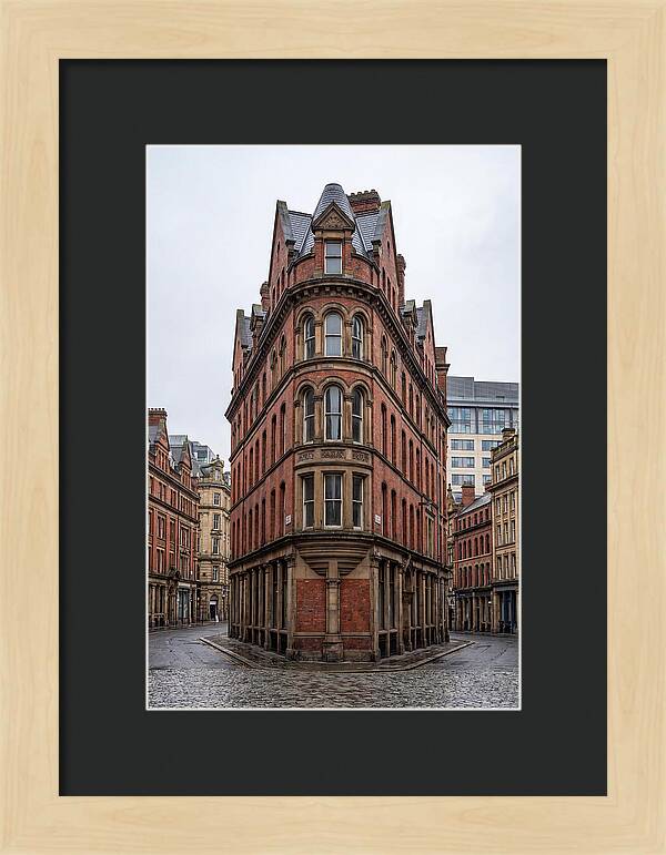 Flat Iron Building In Manchester
