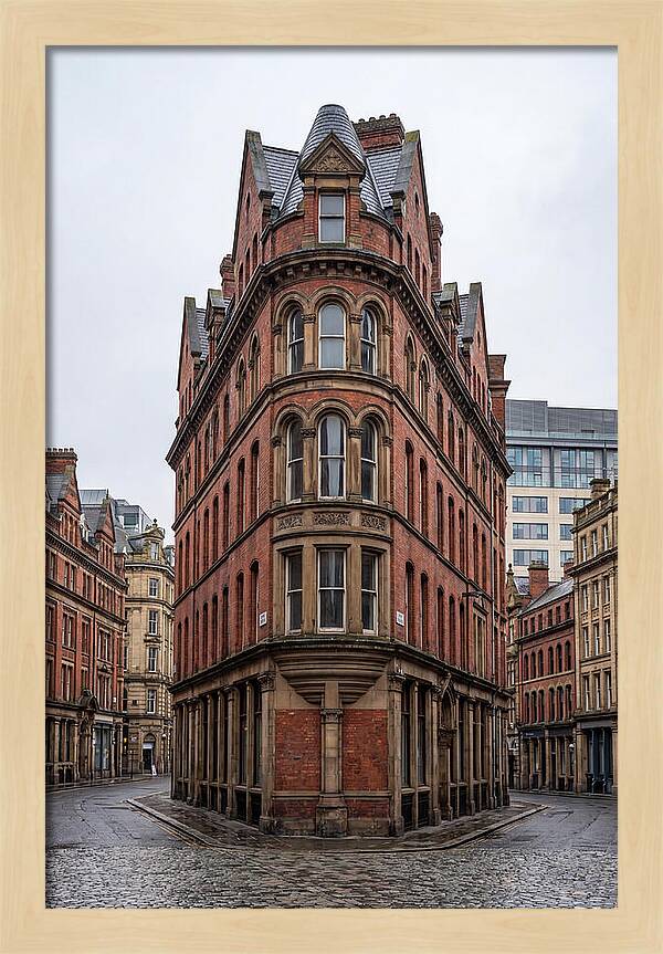 Flat Iron Building In Manchester