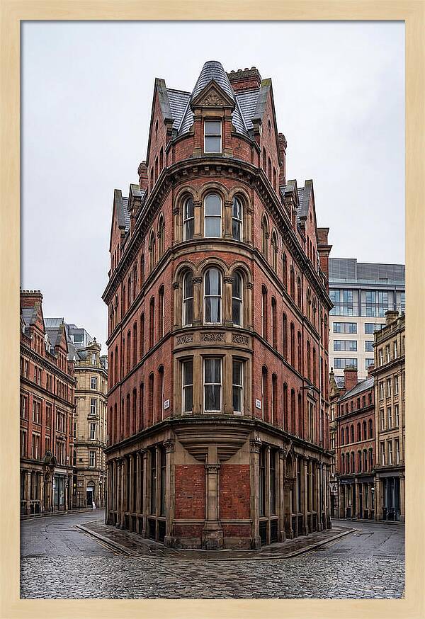 Flat Iron Building In Manchester