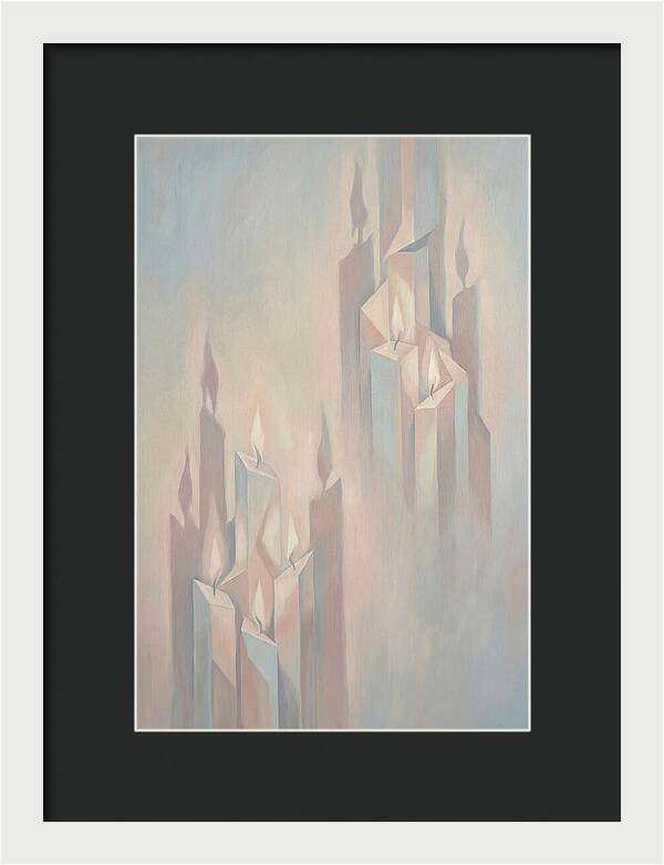 Flickering Candlelight Shadows