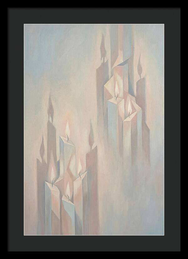 Flickering Candlelight Shadows