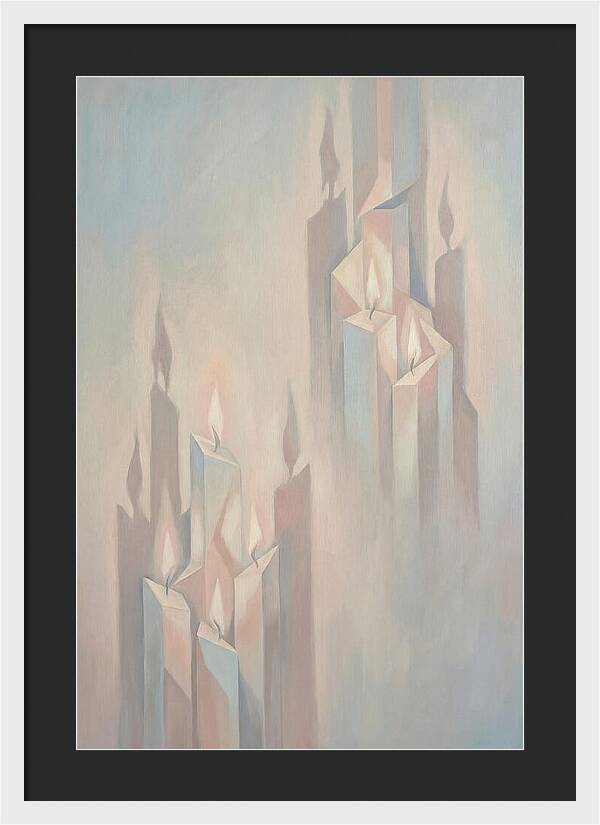 Flickering Candlelight Shadows