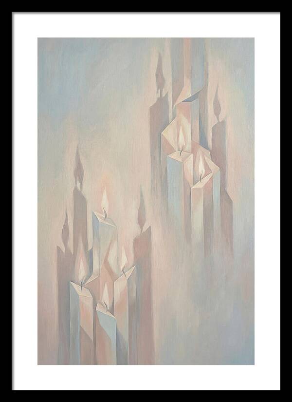 Flickering Candlelight Shadows