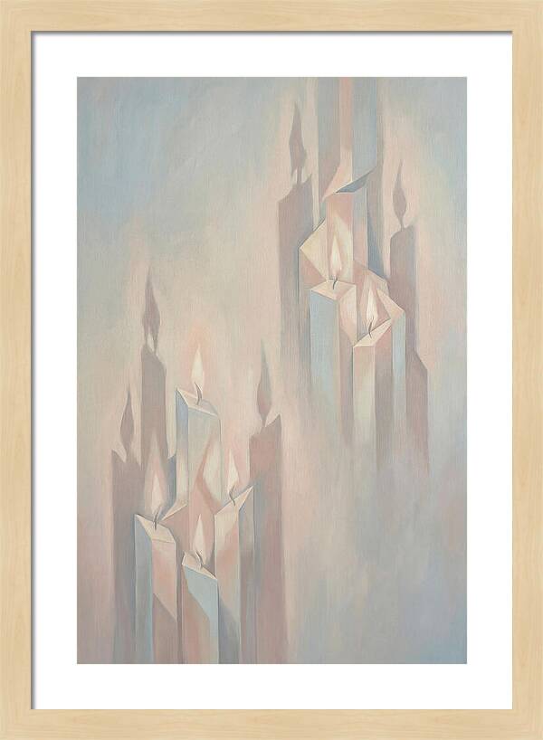 Flickering Candlelight Shadows
