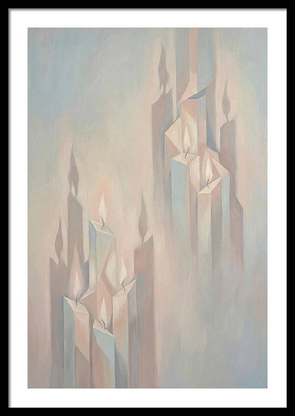 Flickering Candlelight Shadows