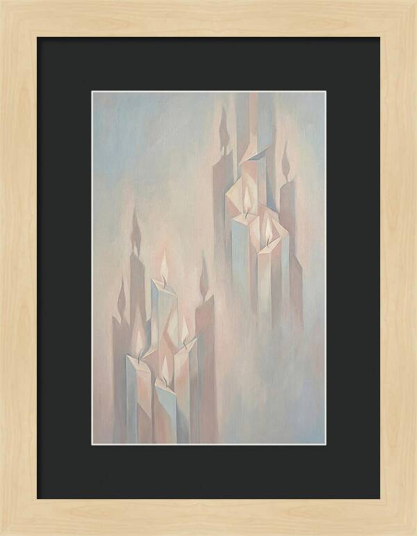 Flickering Candlelight Shadows