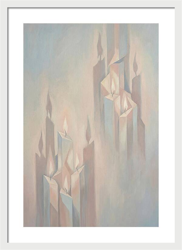 Flickering Candlelight Shadows