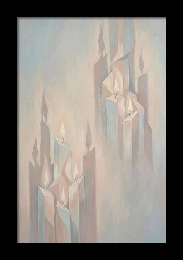 Flickering Candlelight Shadows