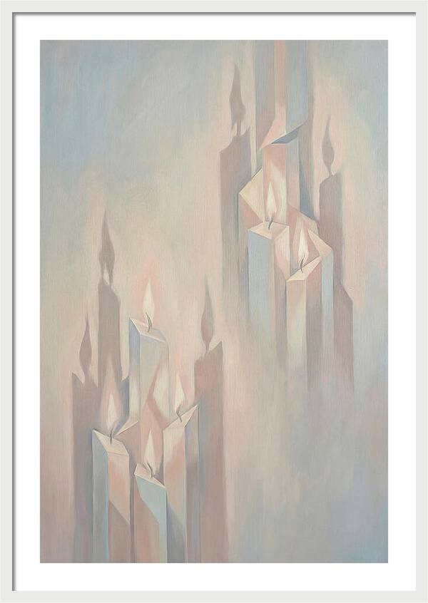 Flickering Candlelight Shadows