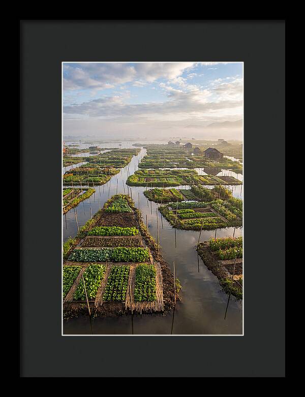 Floating Gardens Of Myanmar