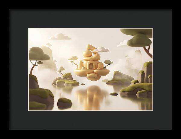 Floating Golden Temple Reflection