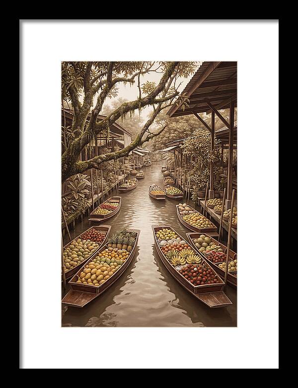Floating Market Serenity