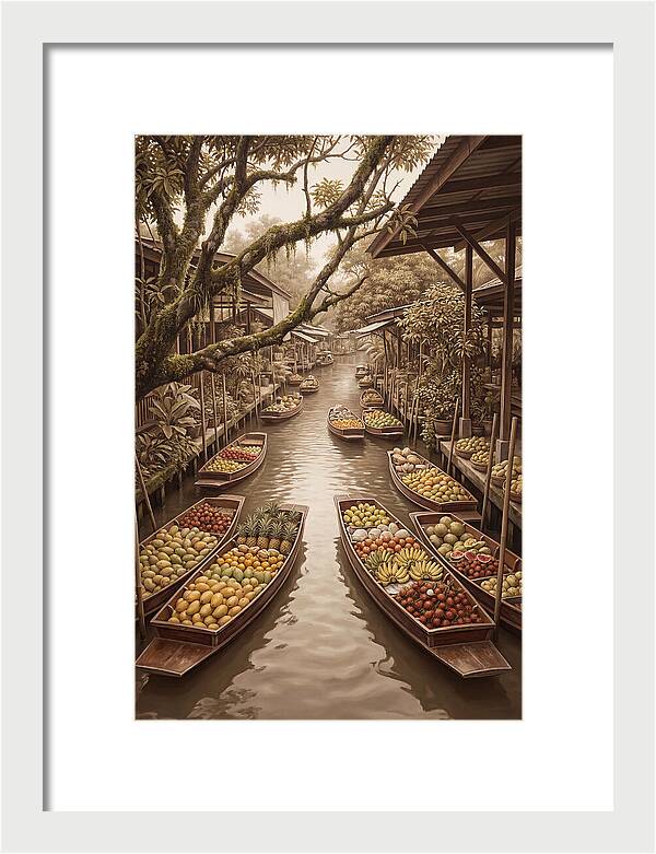 Floating Market Serenity