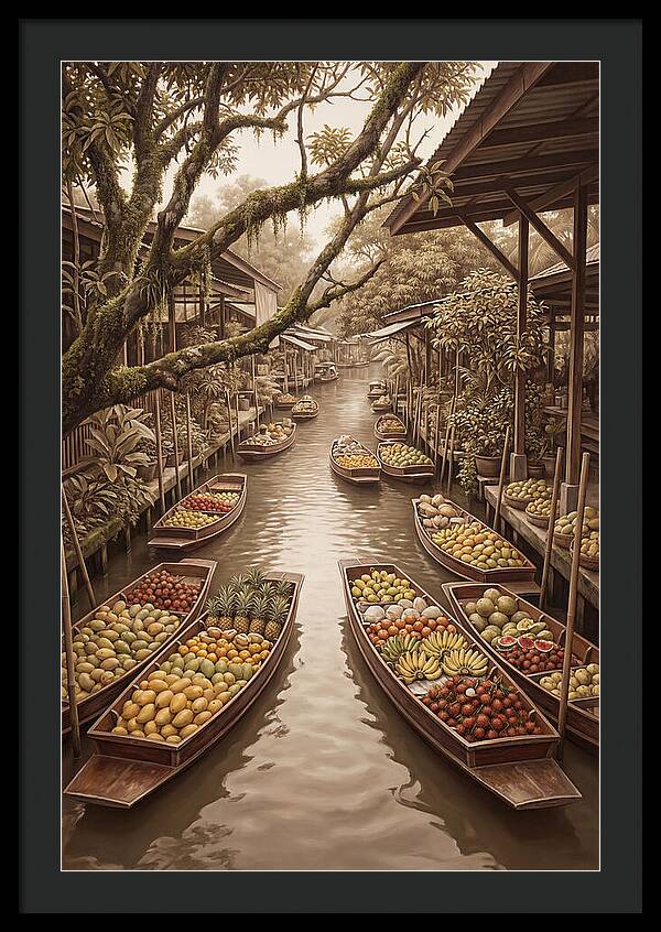 Floating Market Serenity