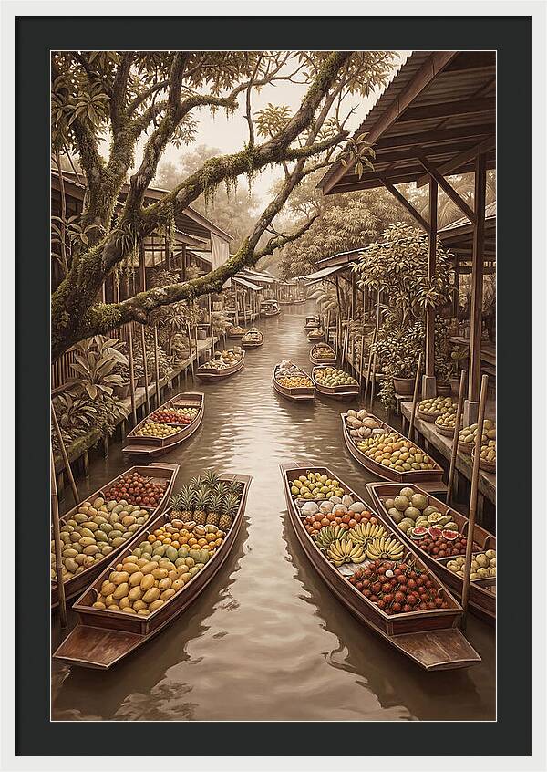 Floating Market Serenity